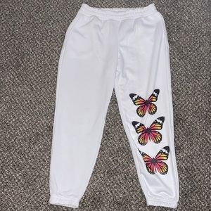 Butterfly sweatpants